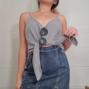 Tie-Front Top